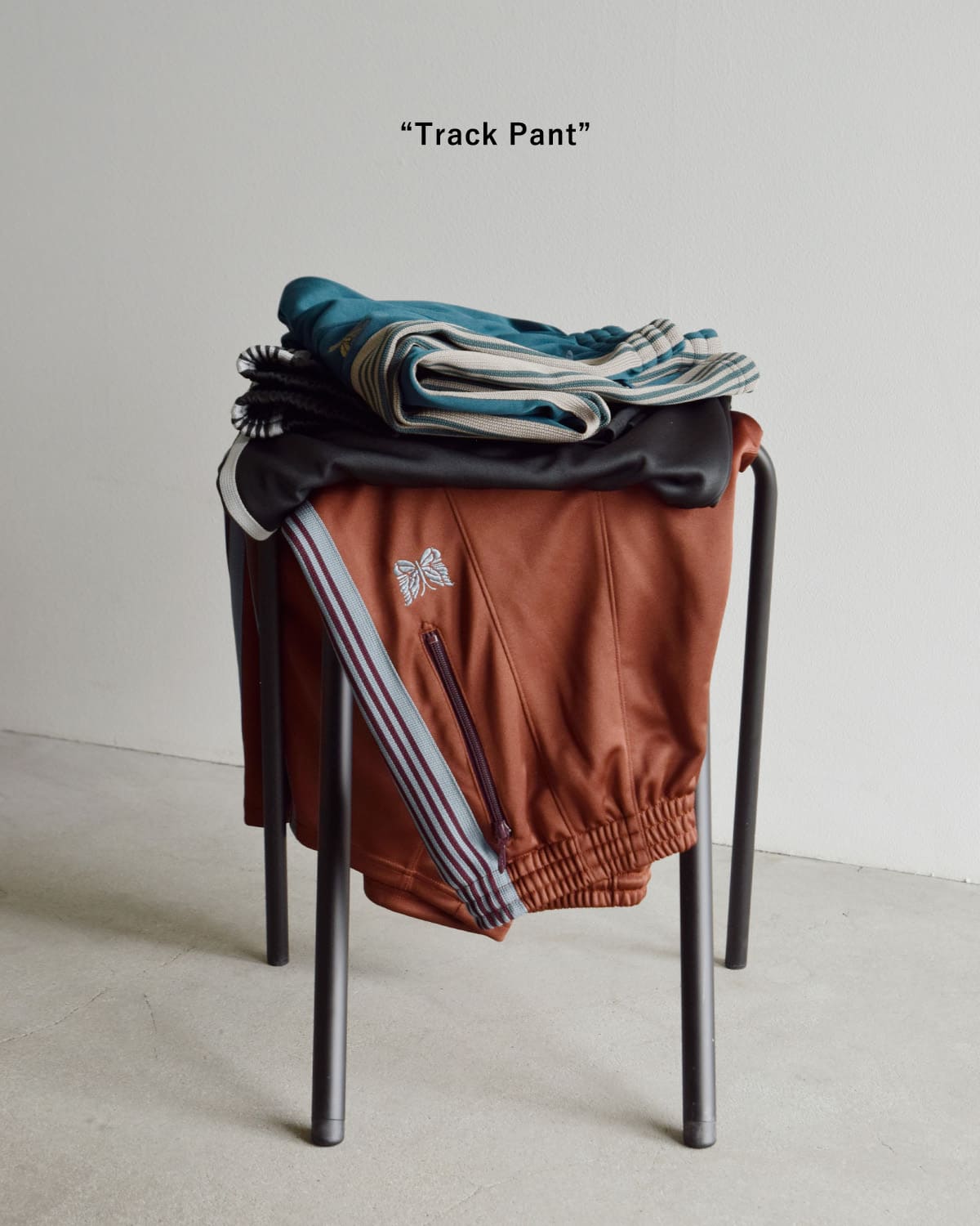 Needlesポリスムース トラックパンツ “Track Pant” sx410