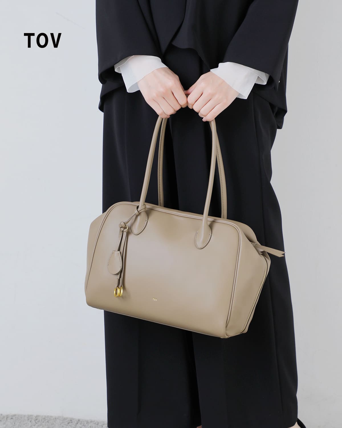 TOV(トーヴ)ムー カウレザー ボストンバッグ MOU Mt26s07b581