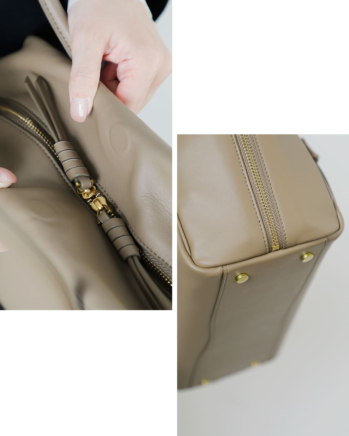 TOV(トーヴ)ムーカウレザーボストンバッグMOUM t26s07b581