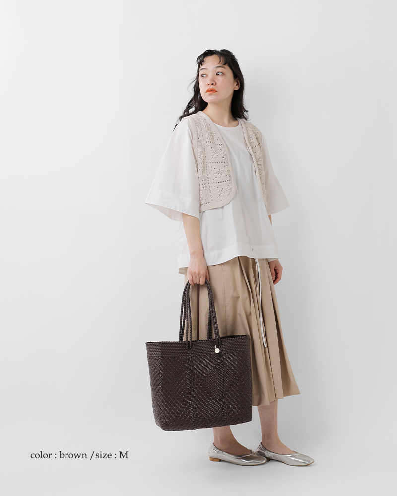 Letra(レトラ)ロングハンドルメルカドバッグMサイズ“TAPETE”tapete-m-lh