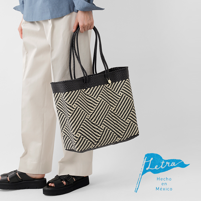 Letra(レトラ)ロングハンドルメルカドバッグMサイズ“TAPETE”tapete-m-lh