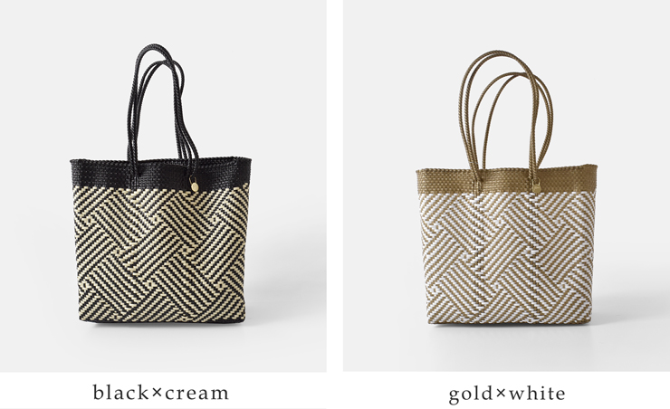 Letra(レトラ)ロングハンドルメルカドバッグMサイズ“TAPETE”tapete-m-lh