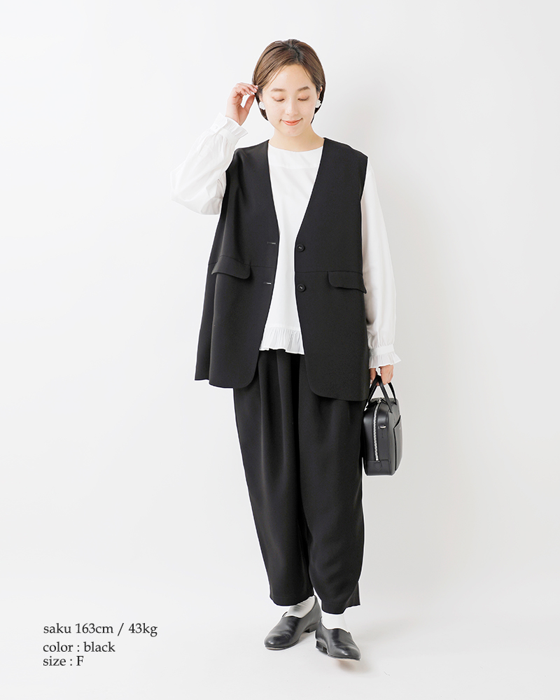 tumugu(ツムグ)コットンサテンプルオーバーtb19436a