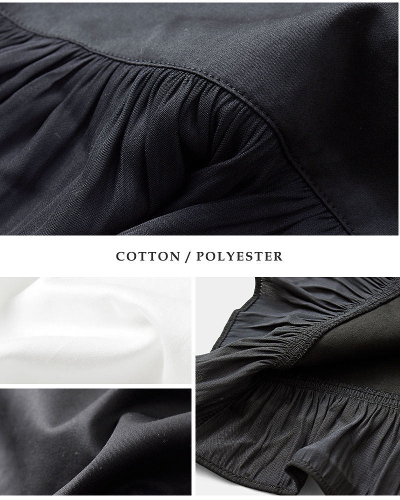 tumugu(ツムグ)コットンサテンプルオーバーtb19436a