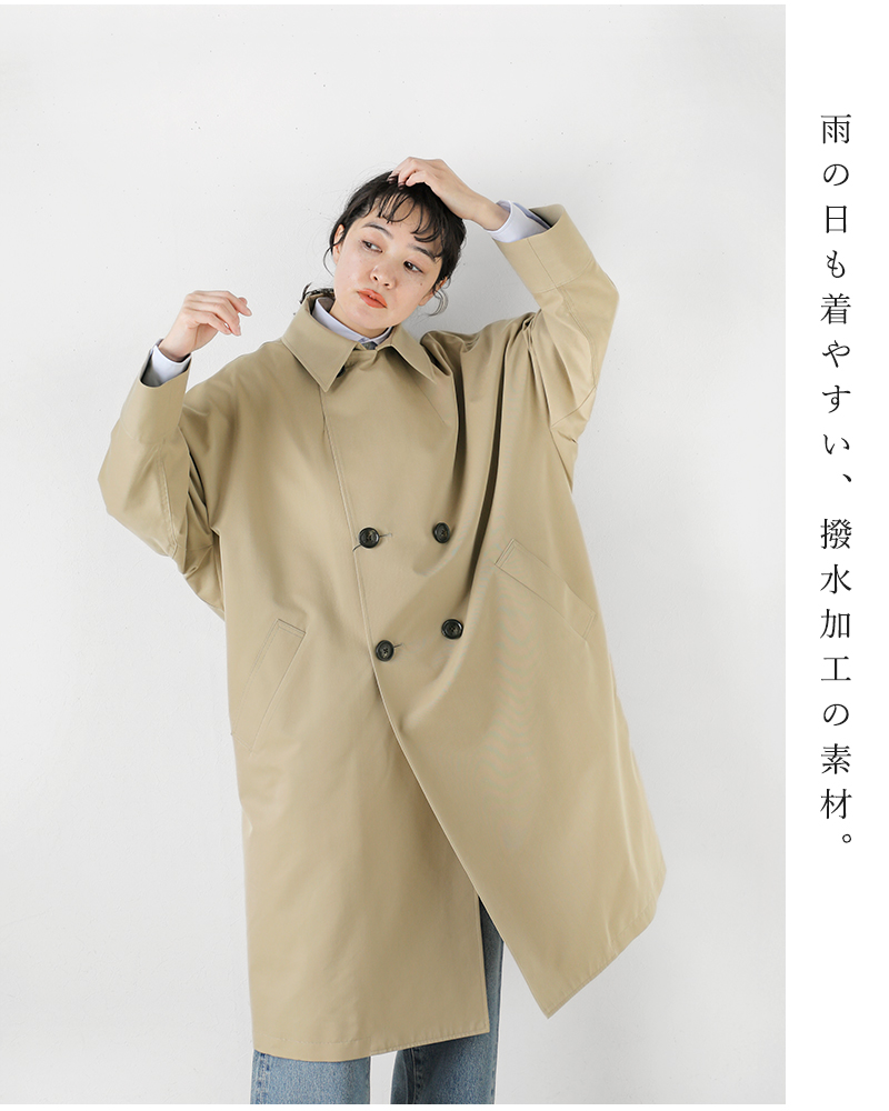 TICCA(ティッカ)コットンテントトレンチコートtbes-171