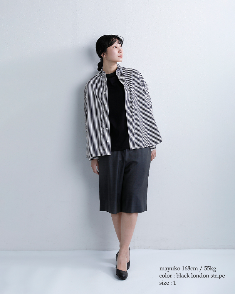 TICCAコットン スクエア ビッグ シャツ tbfs-001