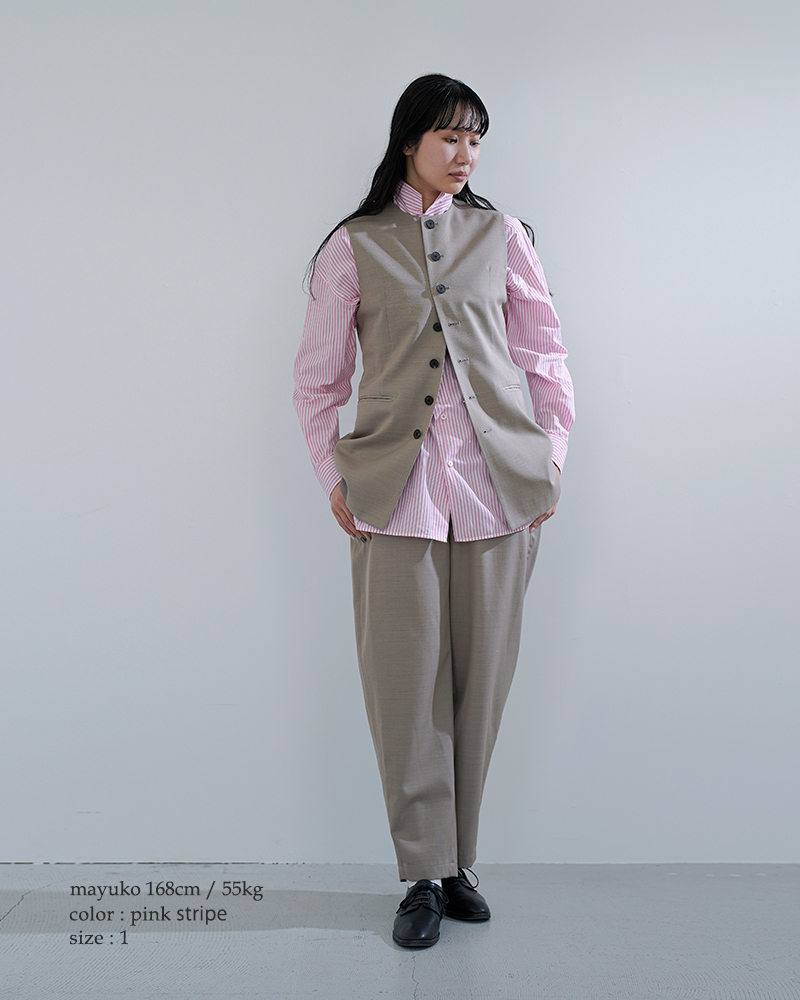 TICCA(ティッカ)コットンスクエアビッグシャツunitbfs-012