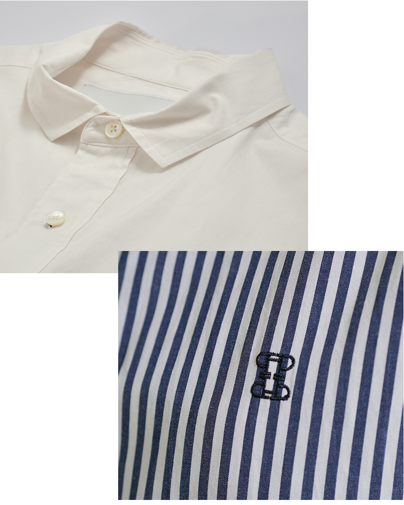 TICCA(ティッカ)コットンスクエアビッグシャツunitbfs-012