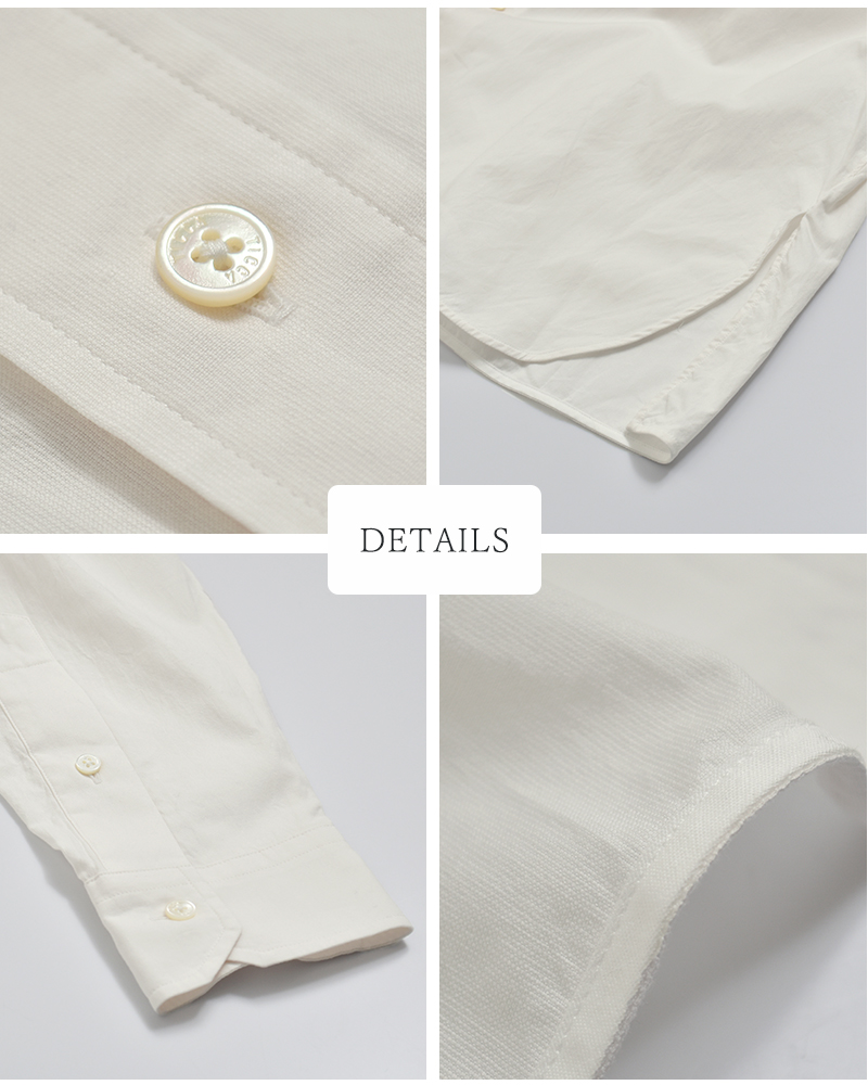 TICCA(ティッカ)コットンスクエアビッグシャツunitbfs-012