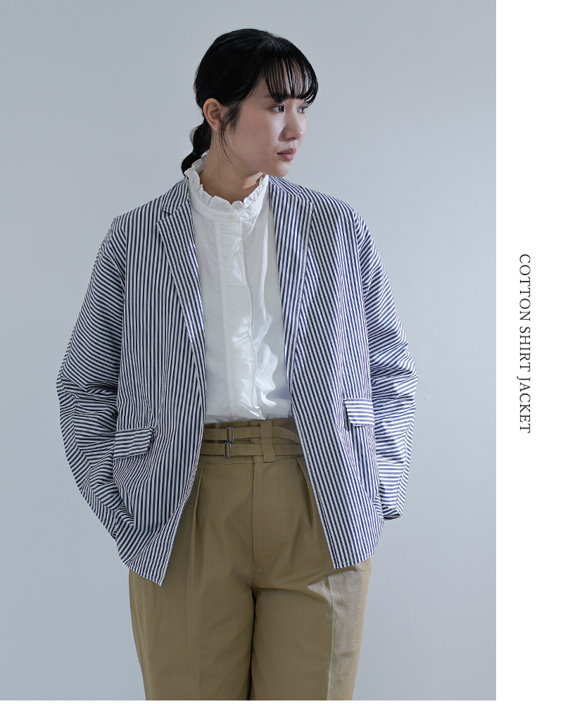 TICCA(ティッカ)コットンシャツジャケットtbfs-016