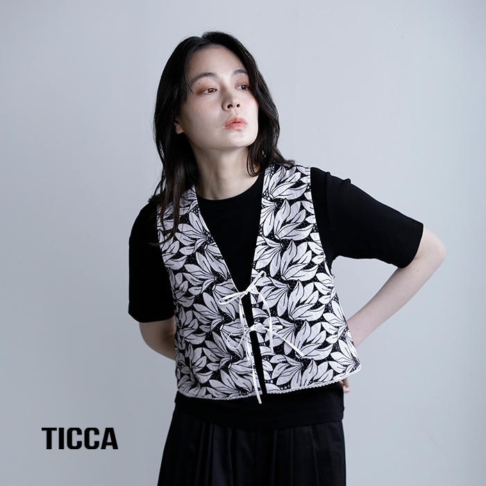 TICCA(ティッカ)フラワーレースベストtbfs-132