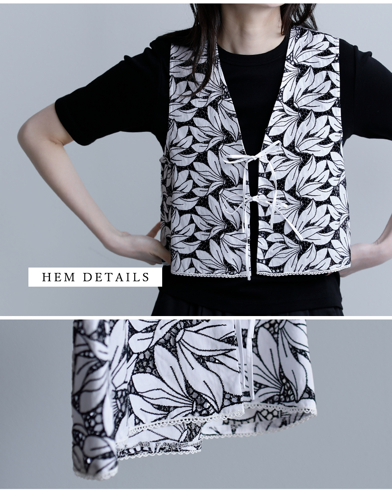 TICCA(ティッカ)フラワーレースベストtbfs-132