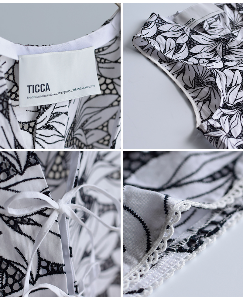 TICCA(ティッカ)フラワーレースベストtbfs-132