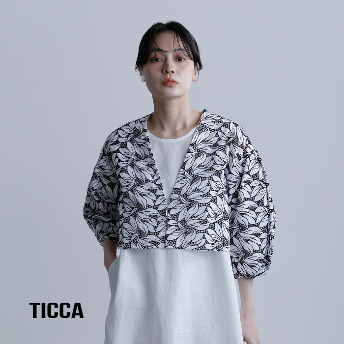 TICCA(ティッカ)フラワーレースジャケットtbfs-133