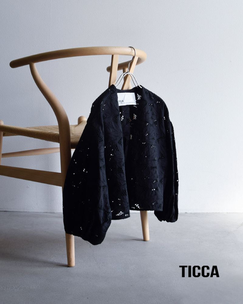 TICCA(ティッカ)フラワーレースジャケットtbfs-133
