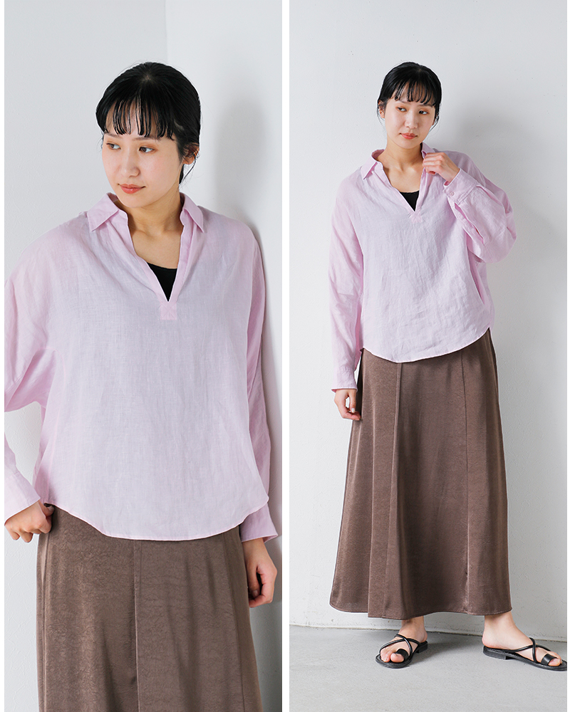 TICCA(ティッカ)リネンスキッパーシャツtbfs-408