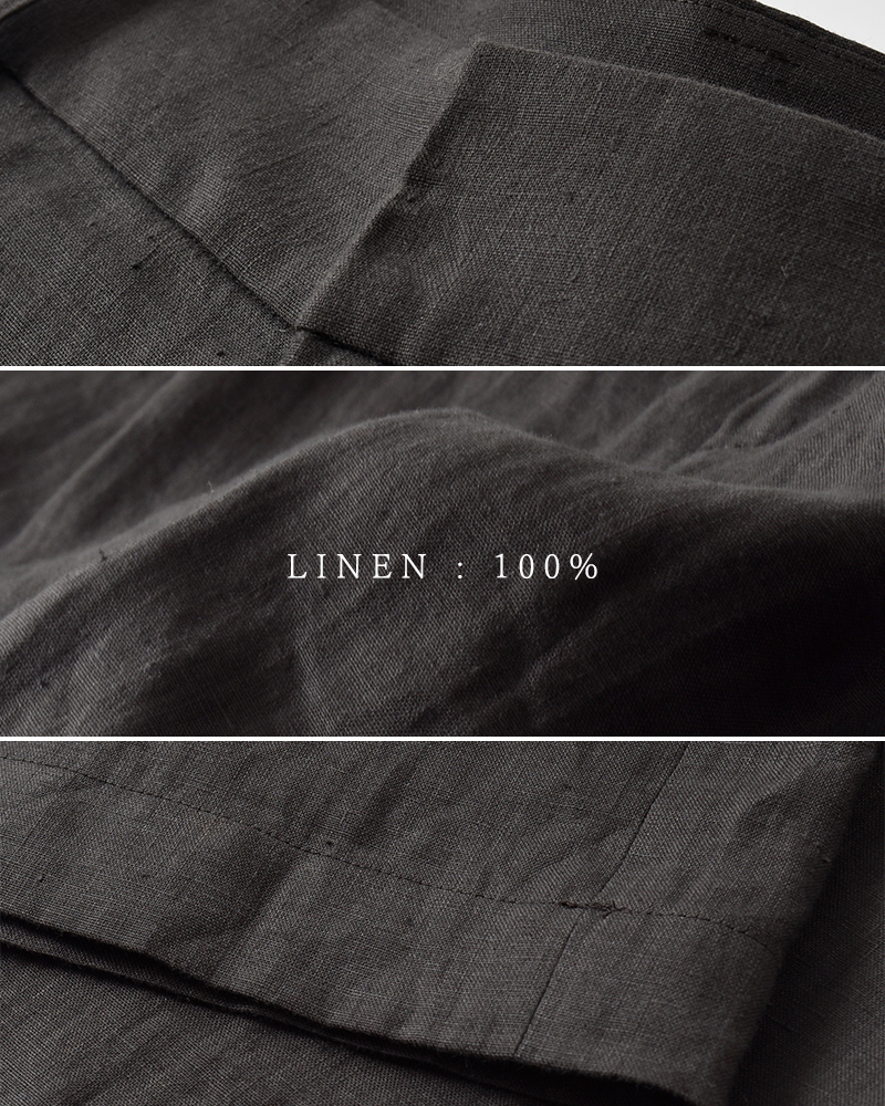 TICCA(ティッカ)リネンワイドタックパンツtbfs-414