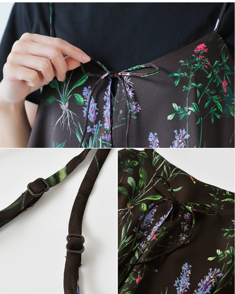 TICCA(ティッカ)2wayフラワープリントビスチェtbfs-421