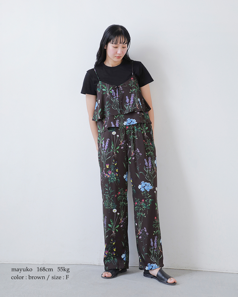 TICCA(ティッカ)フラワープリントパンツtbfs-422