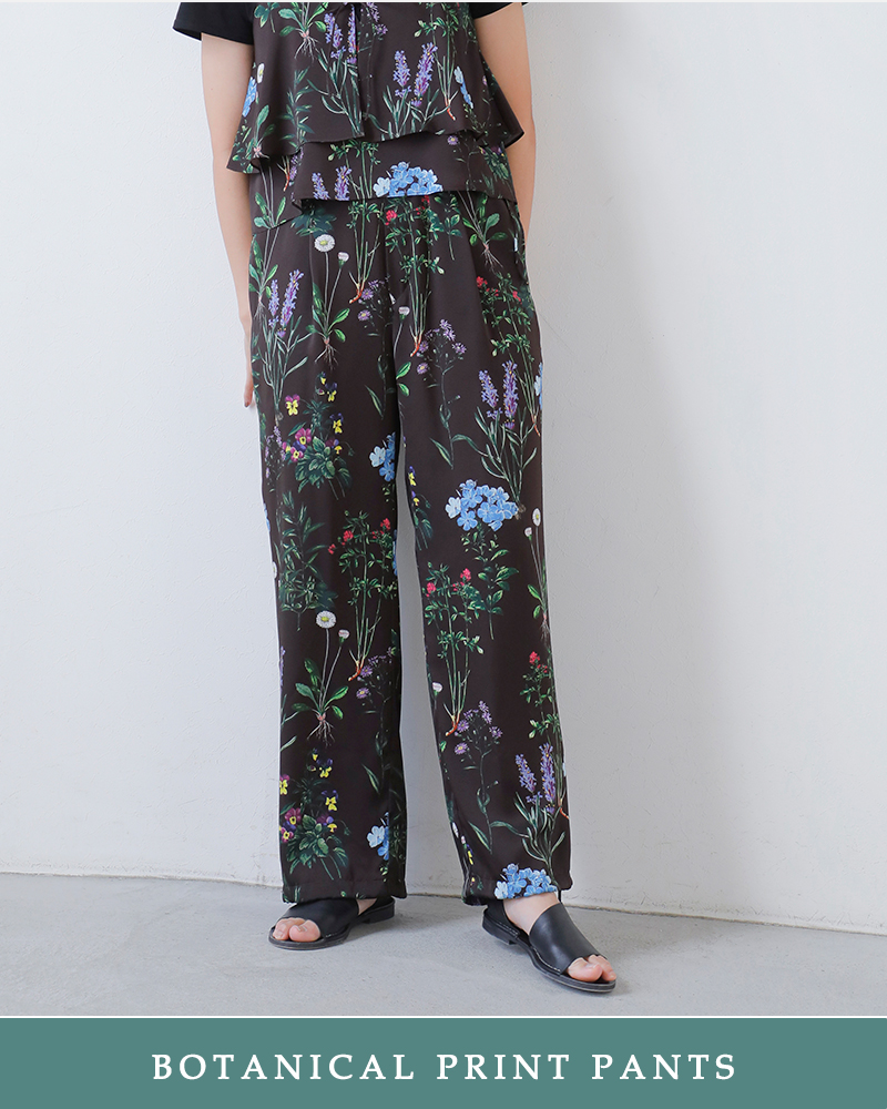 TICCA(ティッカ)フラワープリントパンツtbfs-422