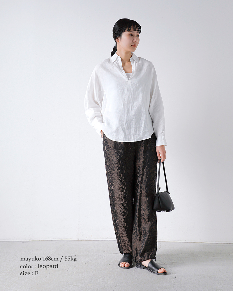 TICCA(ティッカ)レオパードジャガードパンツtbfs-432