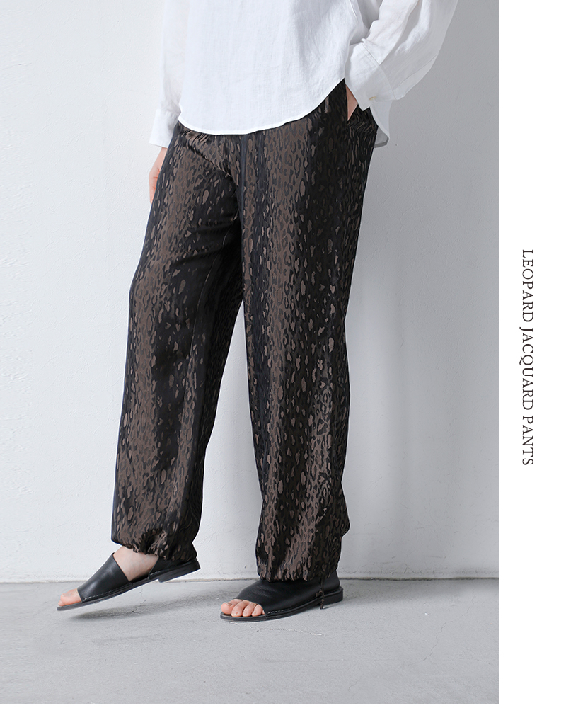 TICCA(ティッカ)レオパードジャガードパンツtbfs-432