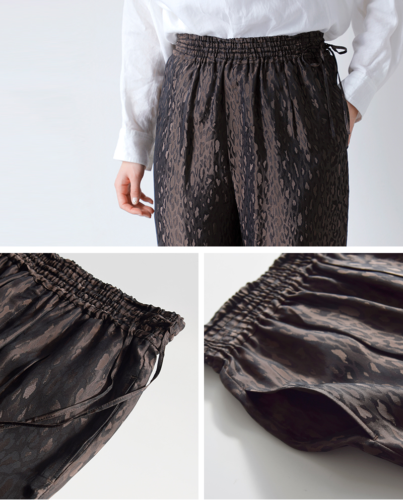 TICCA(ティッカ)レオパードジャガードパンツtbfs-432