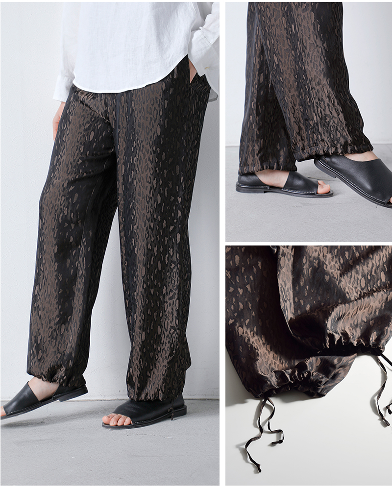 TICCA(ティッカ)レオパードジャガードパンツtbfs-432