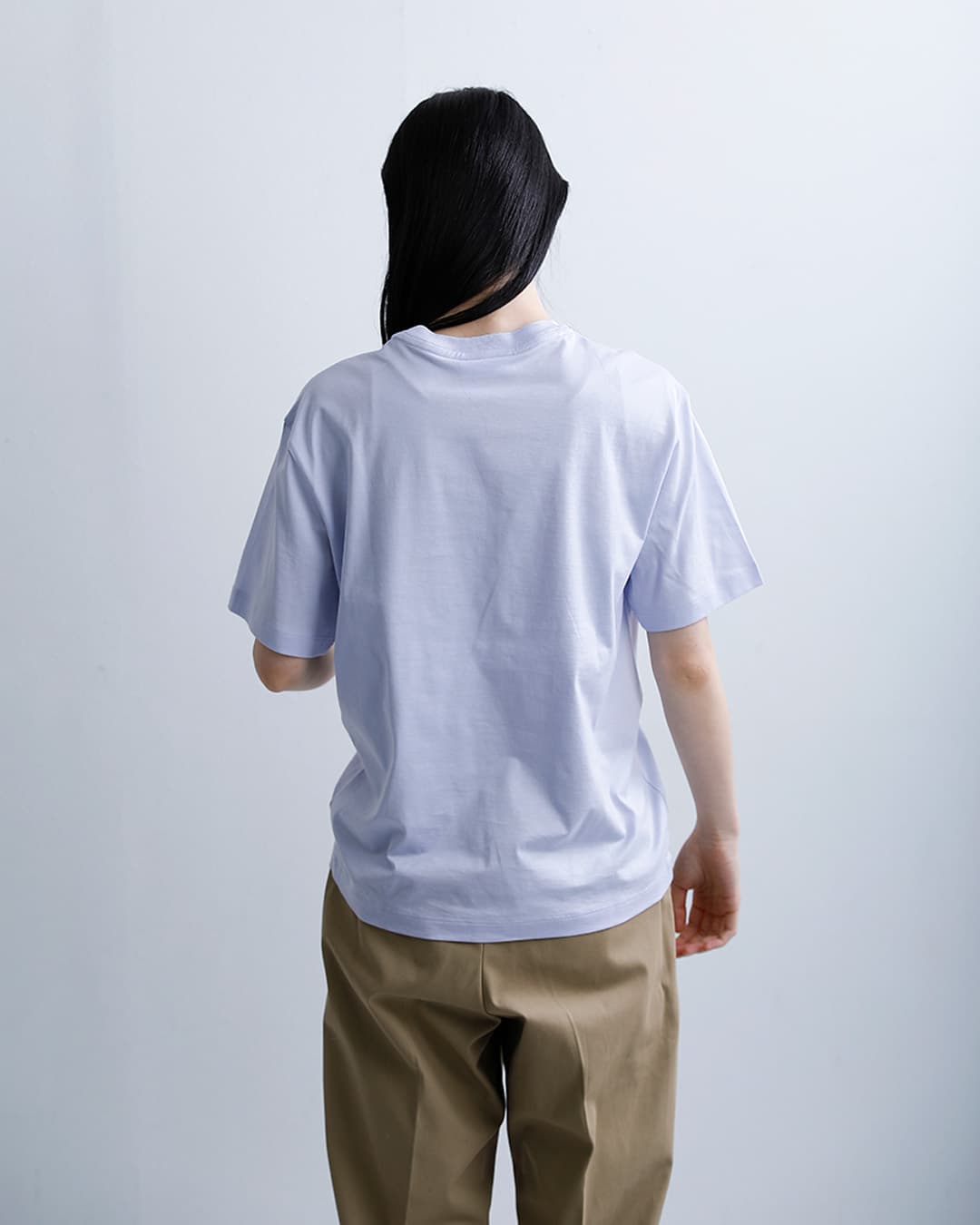 LACOSTEコットン クルーネック 半袖Tシャツ tf7215