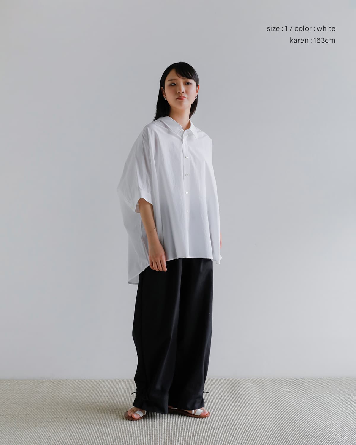 upper hights(アッパーハイツ)コットンハーフスリーブシャツ “THE BREEZE” the-breeze