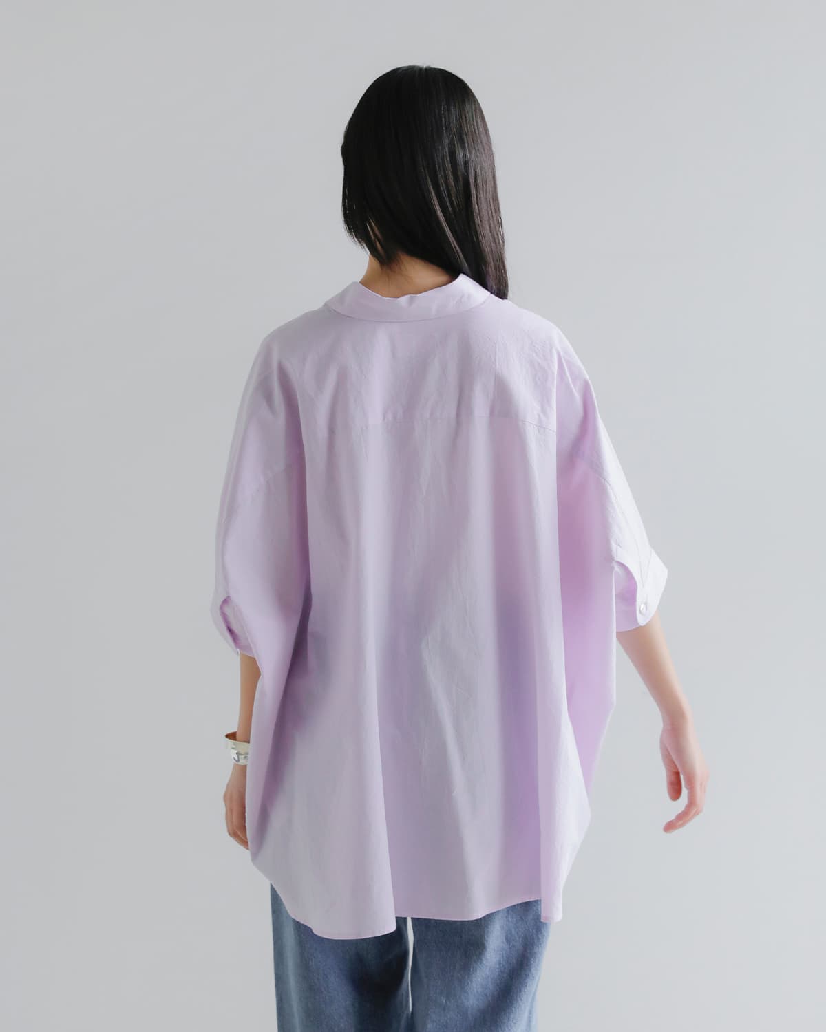 upper hights(アッパーハイツ)コットンハーフスリーブシャツ “THE BREEZE” the-breeze