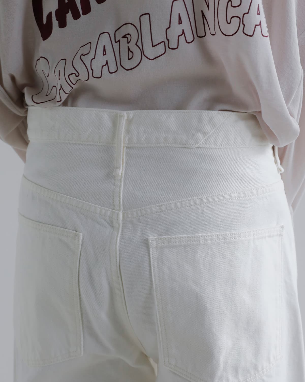 upper hights(アッパーハイツ)ワイドテーパードデニムパンツ “THE ROMY” the-romy