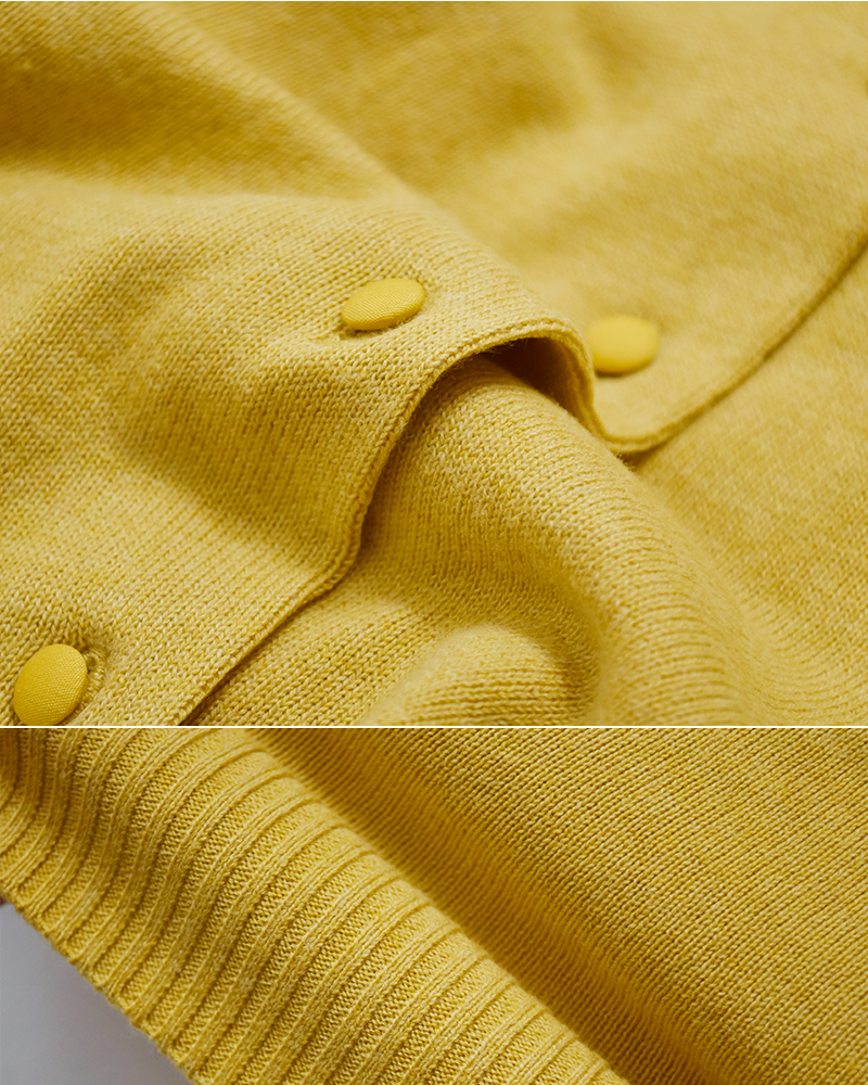 tumugu(ツムグ)ウォッシャブルコットンランダムリブニットカーディガンtk20102c