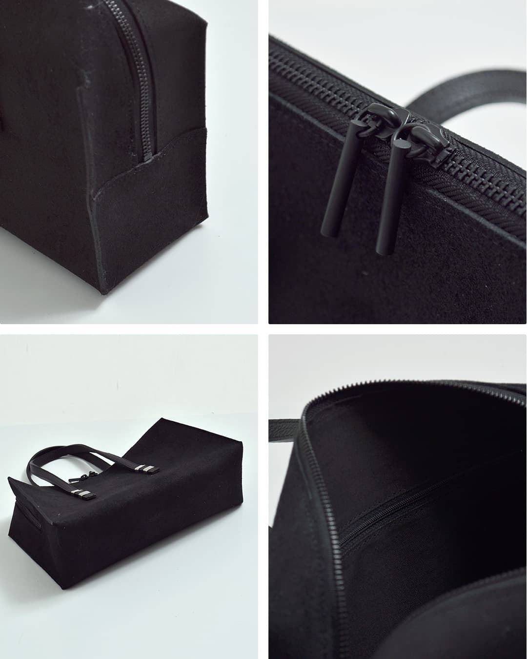 POMTATAカウレザースエード スクエア ボストンバッグ TOGO BOSTON BAG togo-boston