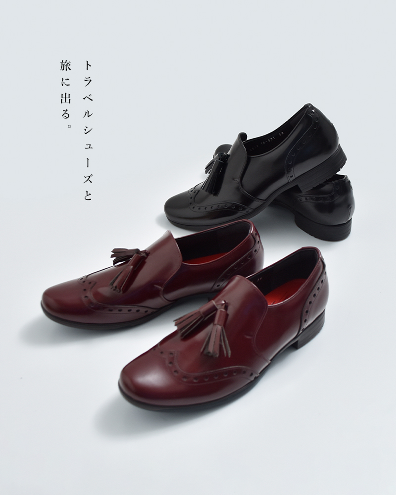 TRAVEL SHOES by chausser�K���X���U�[ ���_���I�� �^�b�Z�� �V���[�Y tr-031