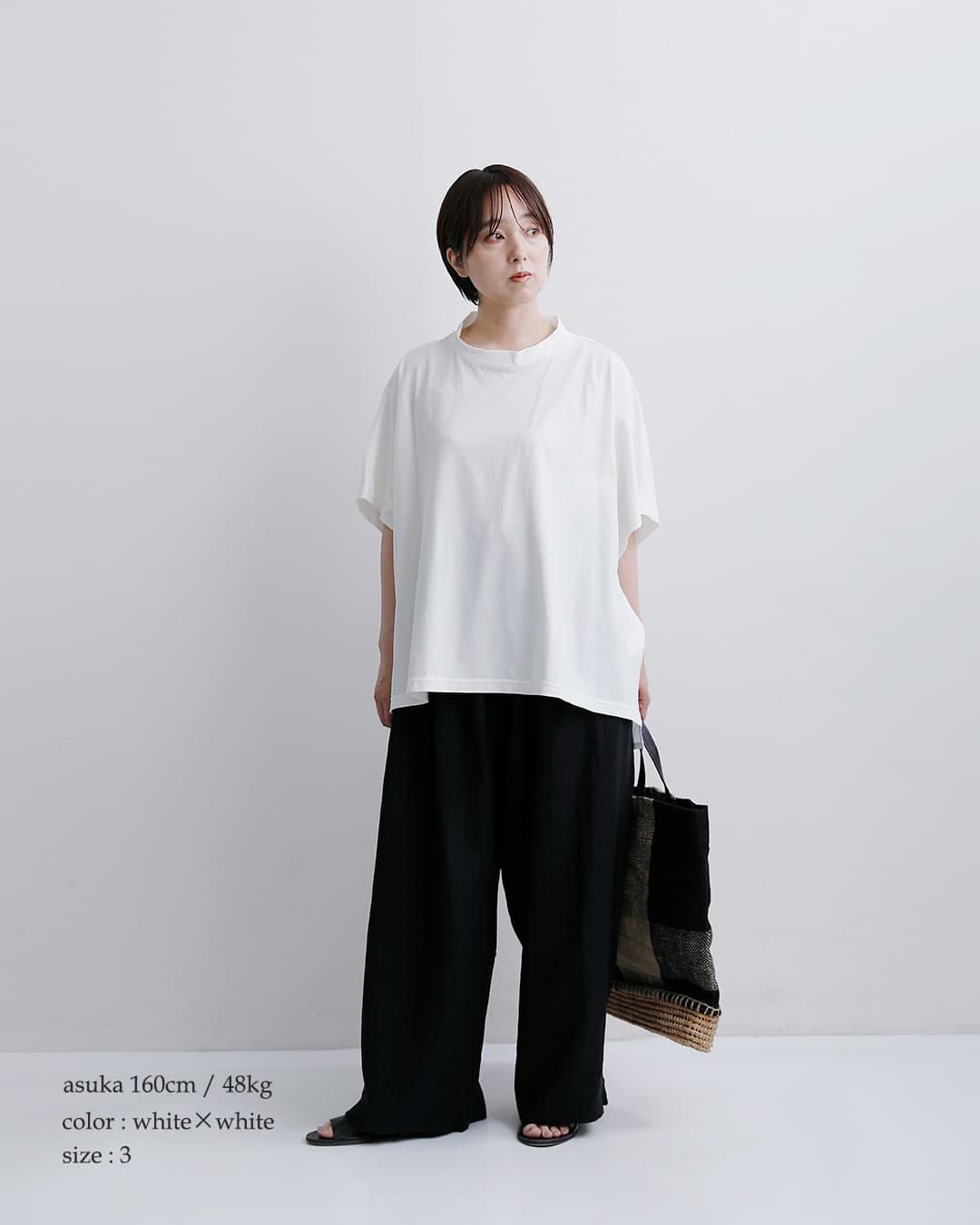 tissu接触冷感 マルチエフェクトコンボ ドルマン Tシャツ ts252ct076