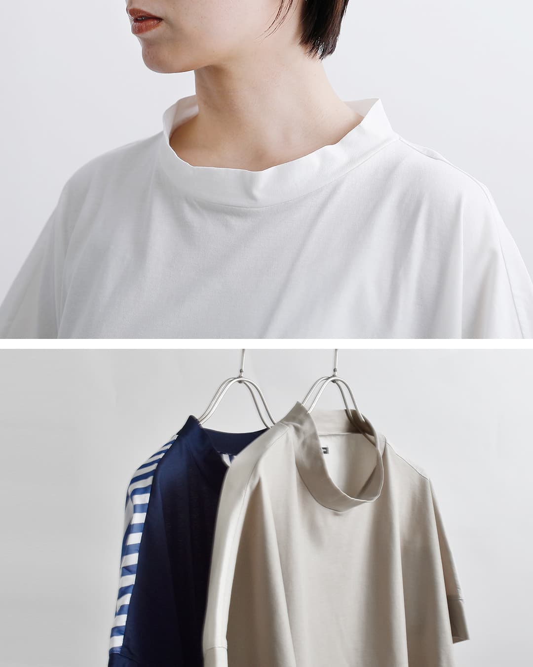 tissu接触冷感 マルチエフェクトコンボ ドルマン Tシャツ ts252ct076