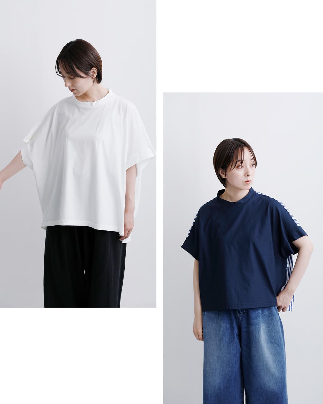 tissu接触冷感 マルチエフェクトコンボ ドルマン Tシャツ ts252ct076