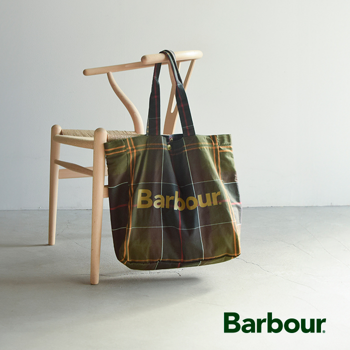 Barbourテルフィールド タータンチェック トートバッグ “TELFIELD TARTAN TOTE BAG” uba0751