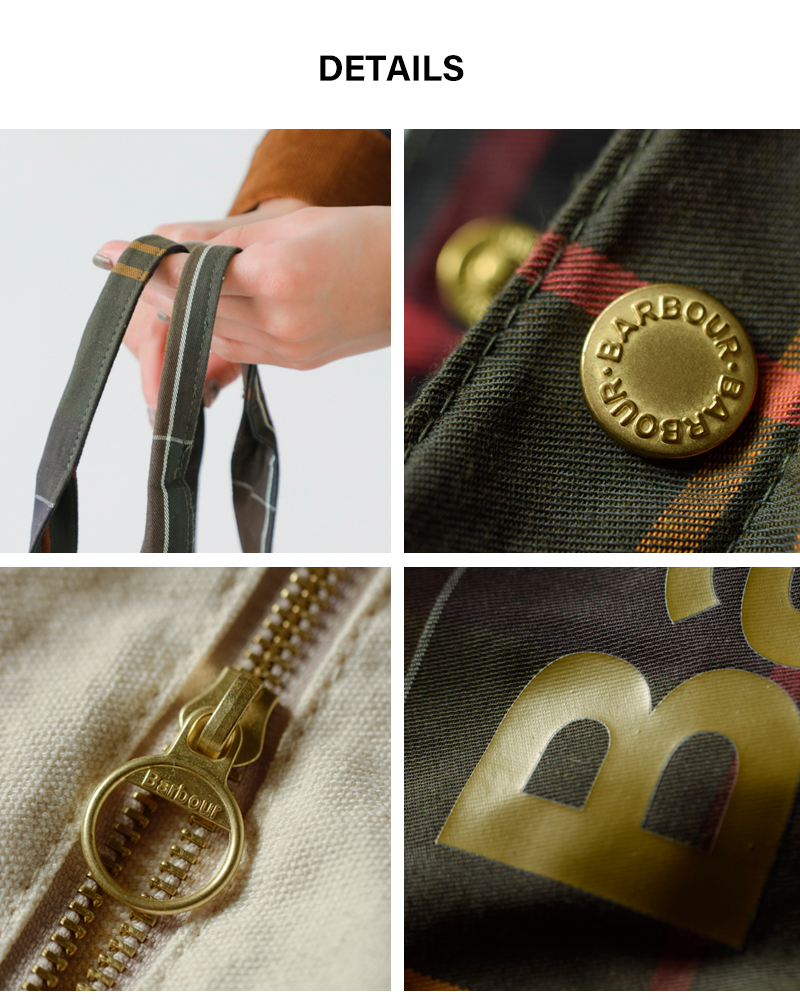 Barbourテルフィールド タータンチェック トートバッグ “TELFIELD TARTAN TOTE BAG” uba0751