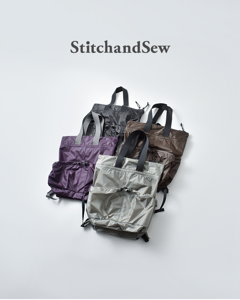 StitchandSew(スティッチアンドソー)66ナイロンコーデュラトート型バックパックult66