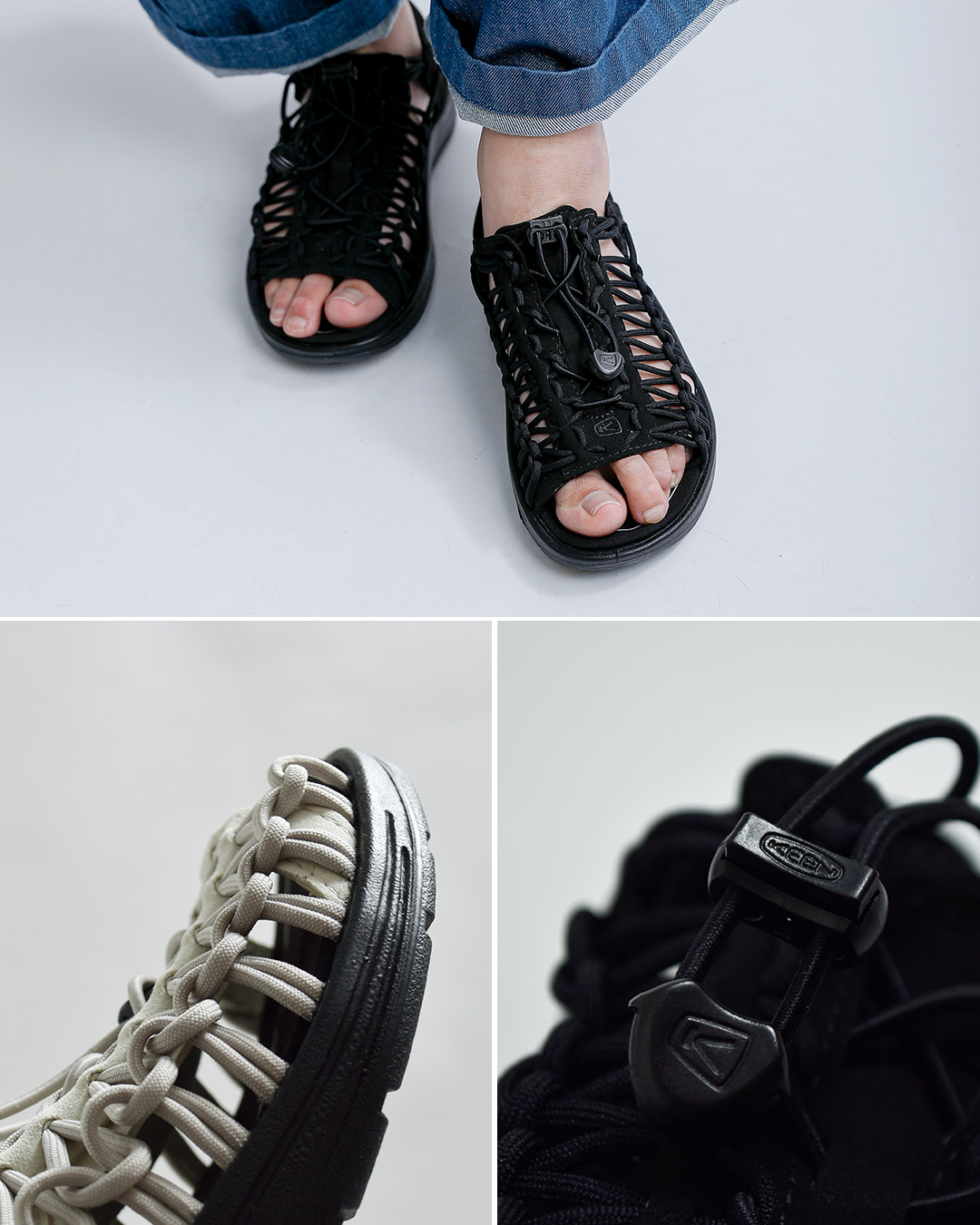 KEENユニーク ツー オーティー オープントゥ スニーカー サンダル UNEEK II OT uneek-2-ot