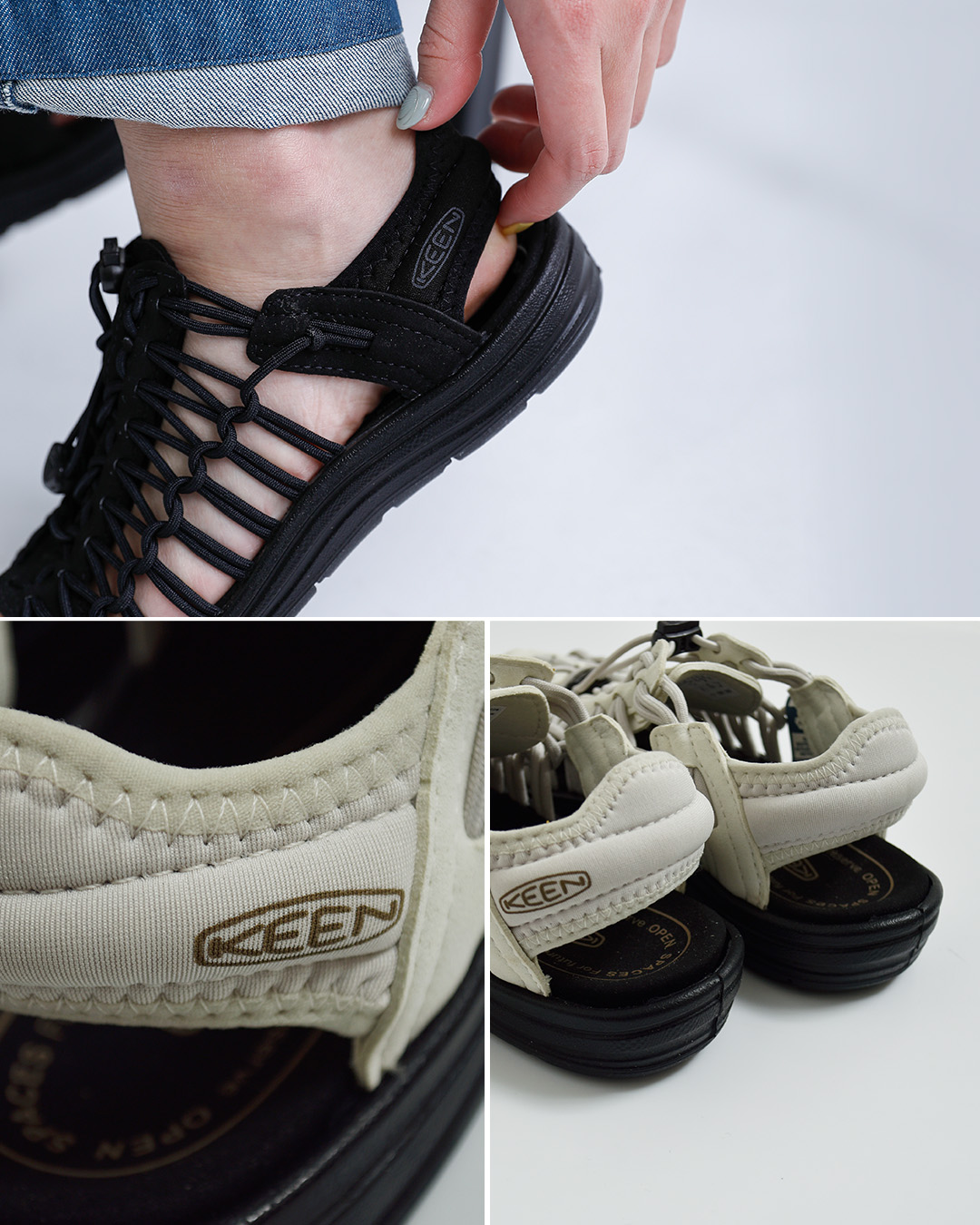 KEENユニーク ツー オーティー オープントゥ スニーカー サンダル UNEEK II OT uneek-2-ot