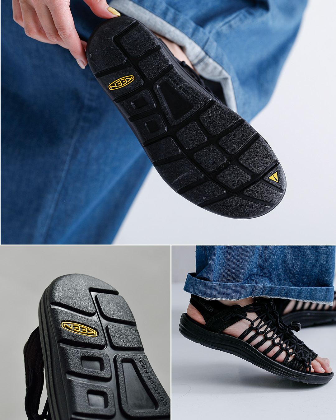 KEENユニーク ツー オーティー オープントゥ スニーカー サンダル UNEEK II OT uneek-2-ot