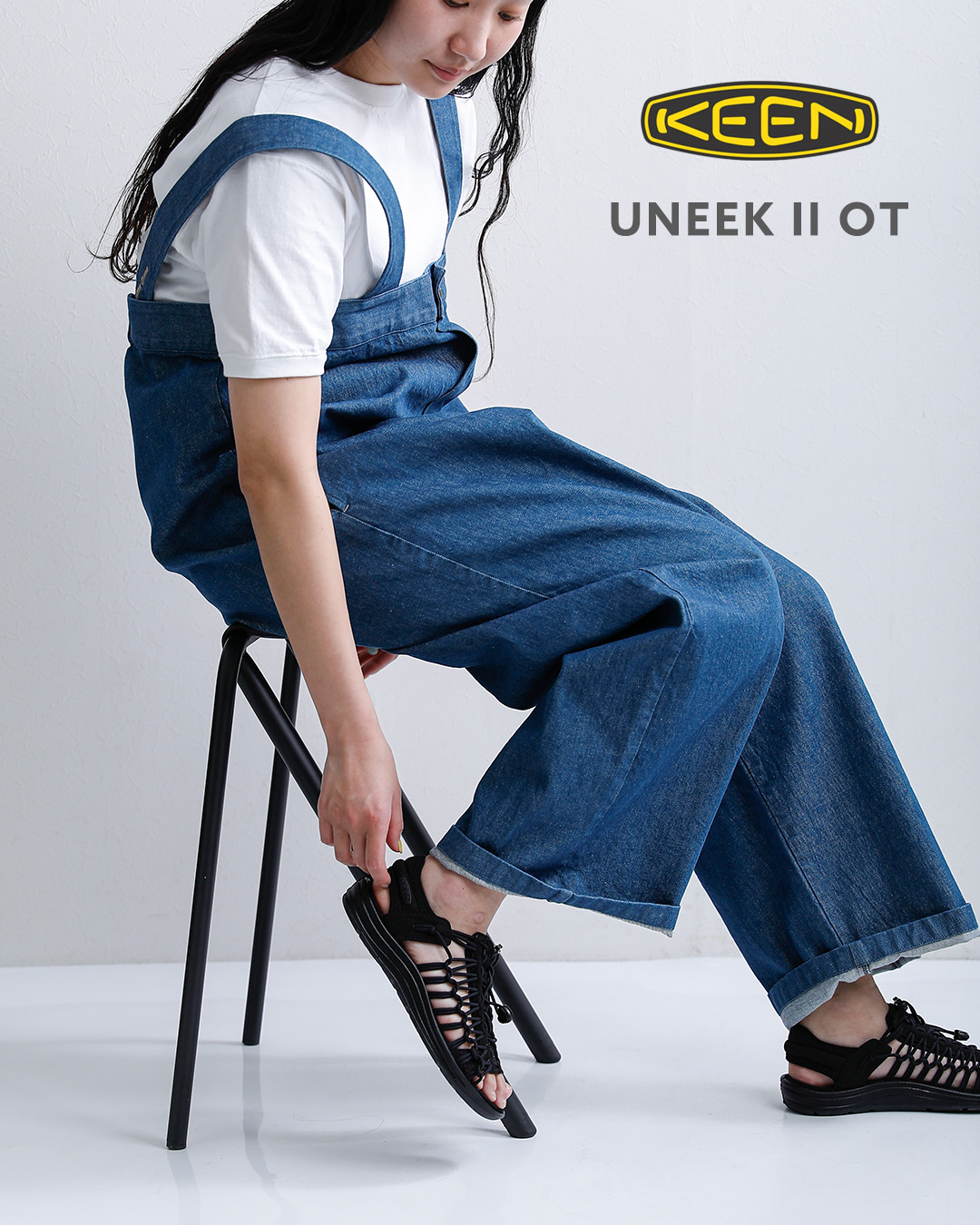 KEENユニーク ツー オーティー オープントゥ スニーカー サンダル UNEEK II OT uneek-2-ot