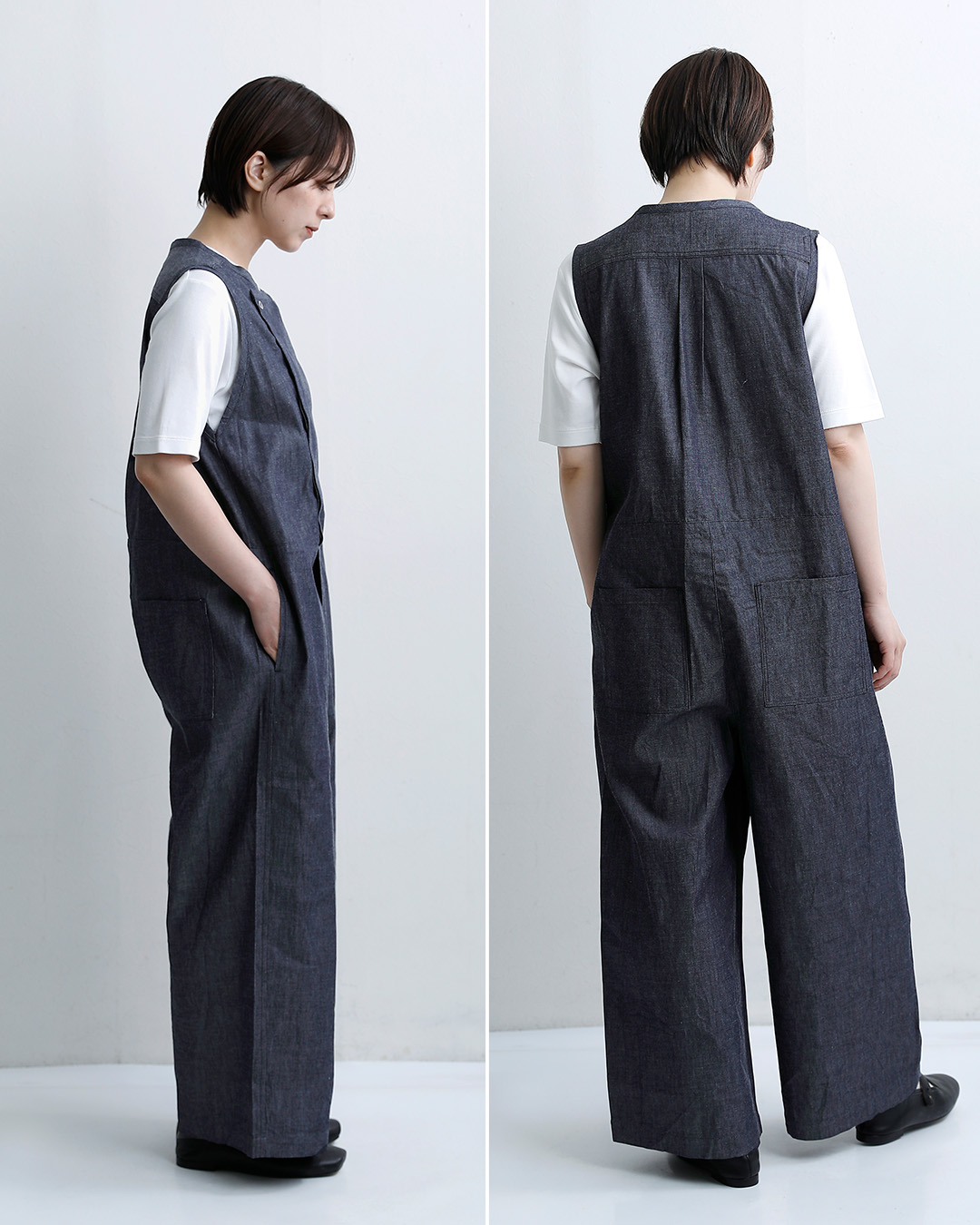 universal tissuデニム 3D オールインワン ut241pt041