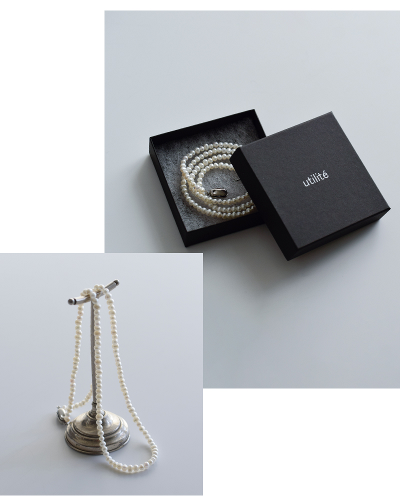 utilite(ユティリテ)パールネックレス60cmut504aw91