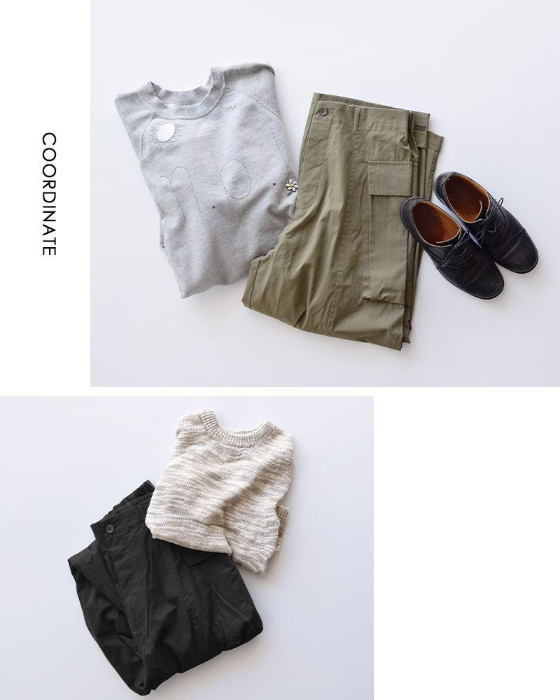 Veritecoeur(ヴェリテクール)コットンピーチスキン カーゴパンツ vc-2824