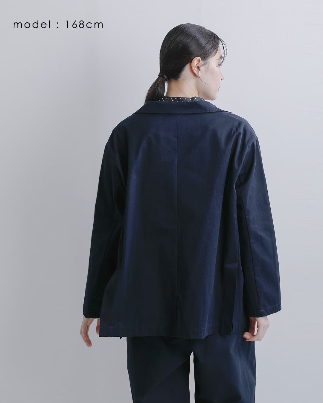 Veritecoeur(ヴェリテクール)コットンギャバジン テーラードジャケット vc-2857