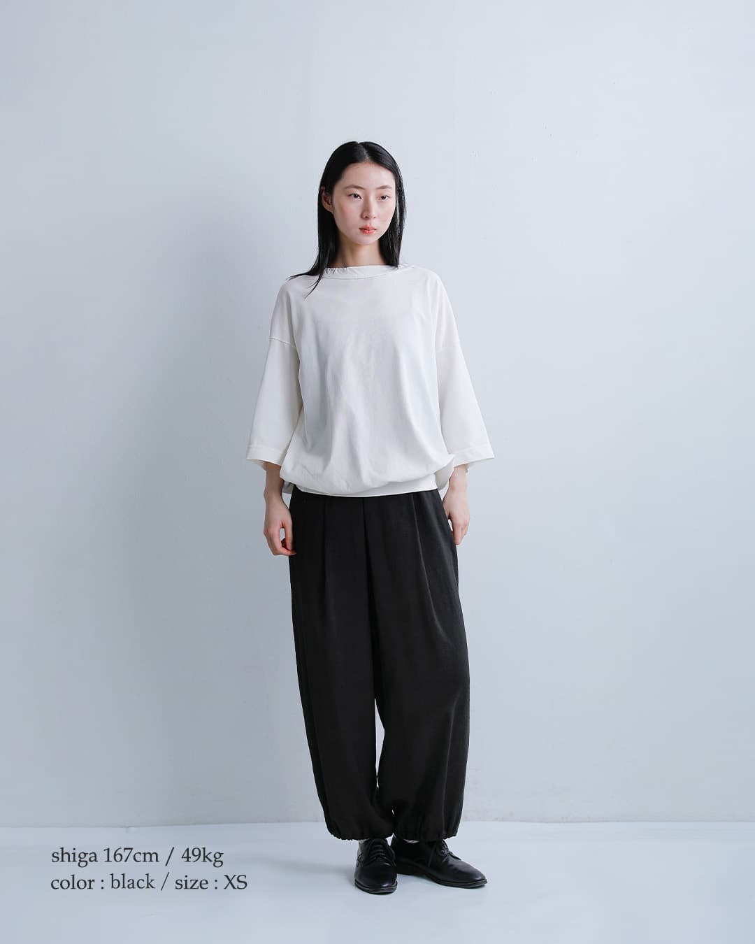 FIR MUMビスコースリネン スラブタッサー ニッカパンツ vg-fr1404pf